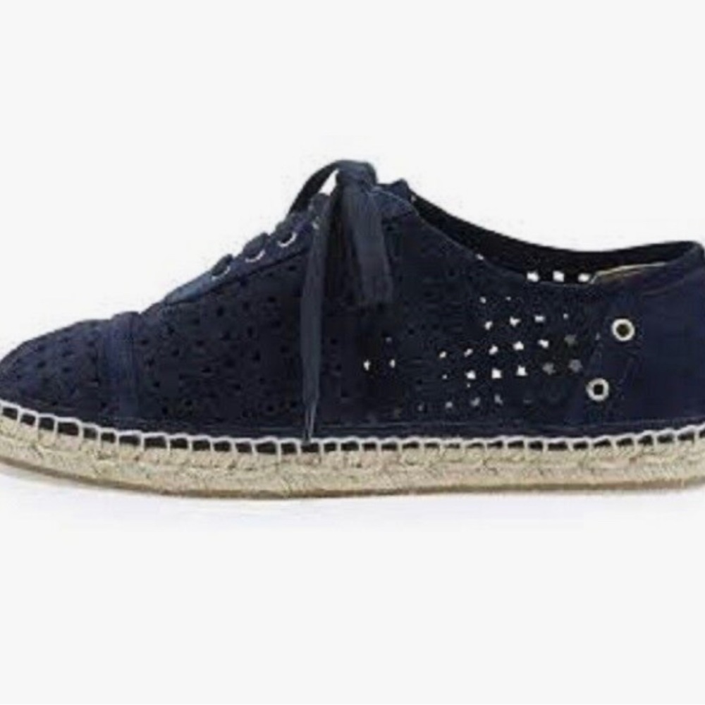 Jimmy Choo Navy Dara Espadrille Sneakers